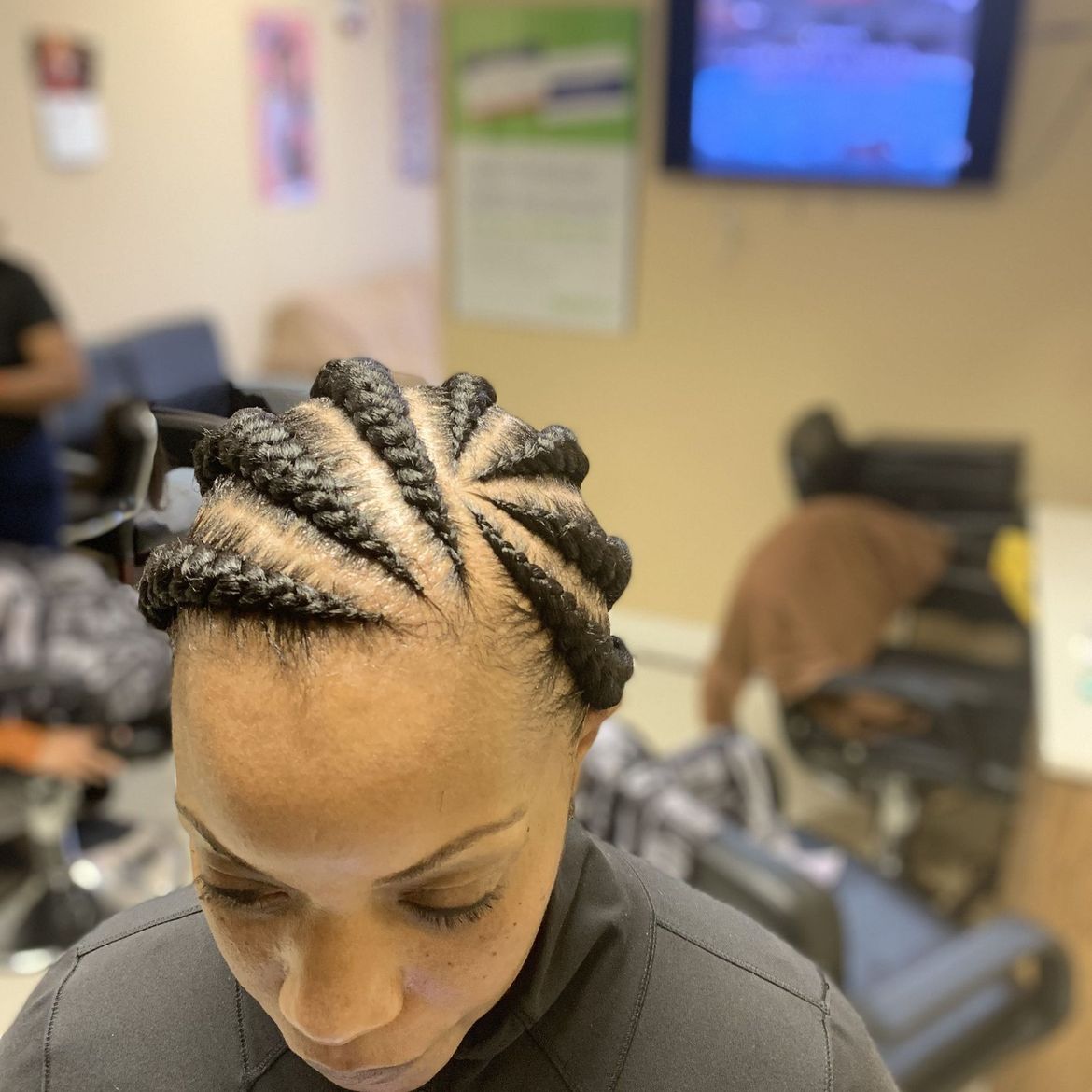 Ashley African Hair Braiding Logo