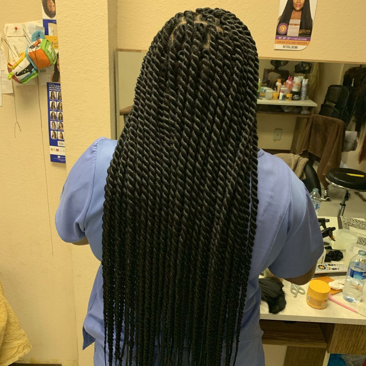 Ashley African Hair Braiding Logo