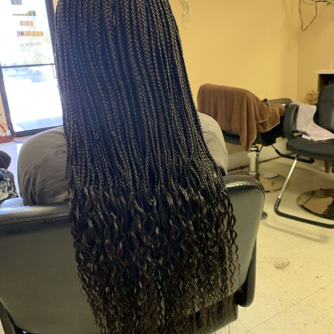 Ashley African Hair Braiding Logo